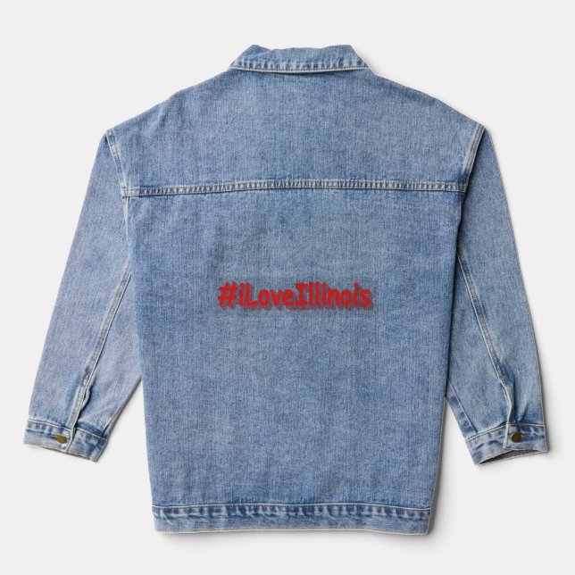Chaqueta Vaquera "Diseño bonito". Comprar ahora (Reverso )