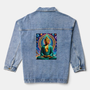 Chaqueta Vaquera Diseño de camiseta T del Universo Radiant Cosmic B