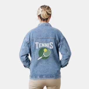 Chaqueta Vaquera Diseño de tenis