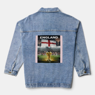 Chaqueta Vaquera Diseño de victoria de la bandera de San Jorge para