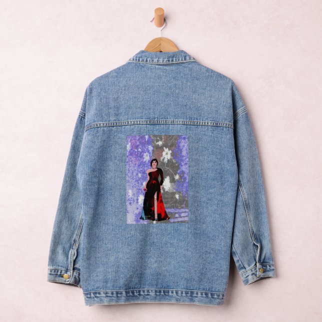 Chaqueta Vaquera diseños creativos de LeeMariie (Hangar)