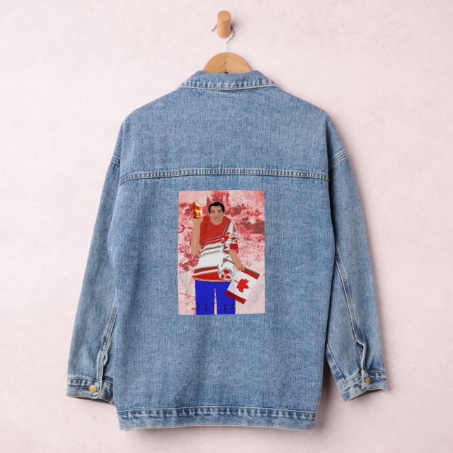 Chaqueta Vaquera diseños creativos de Patriot Lee Mariie (Hangar)