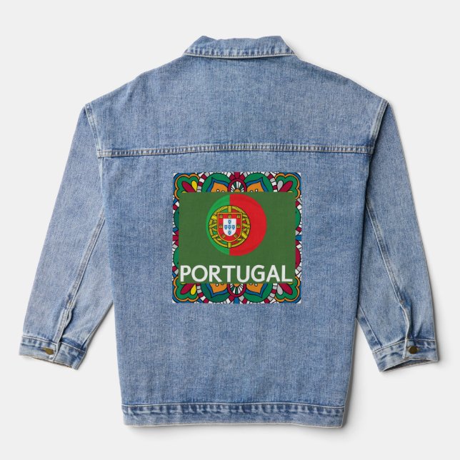 Chaqueta Vaquera Diseños de Portugal (Reverso )