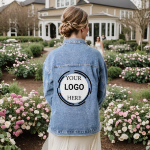 Chaqueta Vaquera Diseños Mínimos Modernos para Logotipos