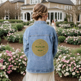 Chaqueta Vaquera Diversión casual - Círculo de la vida