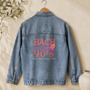 Chaqueta Vaquera Divertida despedida de soltera retro de los 90 ros
