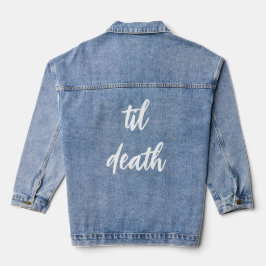 Chaqueta vaquera divertida para despedida de solte