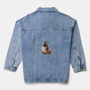 Chaqueta Vaquera Divine_ Jesus y Moo Deng en Artistic HarmonTan