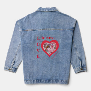 Chaqueta Vaquera Doble corazón apasionado