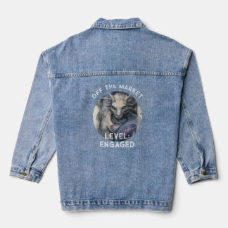 Chaqueta Vaquera Dragón comprometido fuera del mercado: nivel: comp