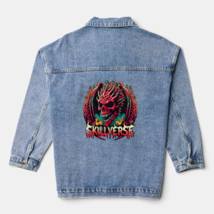Chaqueta Vaquera Dragón de cráneo