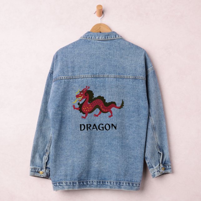 Chaqueta Vaquera Dragon Design Denim Jacket (Hangar)