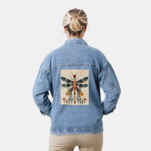 CHAQUETA VAQUERA DRAGONFLY ART DENIM JEAN JACK