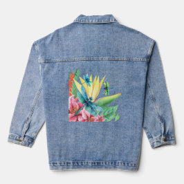 Chaqueta vaquera Dragonfly Botanical Paradise