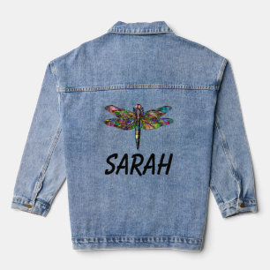 Chaqueta Vaquera DRAGONFLY Personalizado Denim Jean Jacket