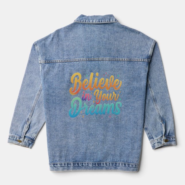Chaqueta Vaquera Dream Chaser Tee (Reverso )