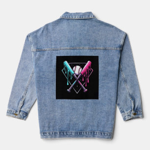 Chaqueta Vaquera Drin Bat Bat Magic - Neon Splash Home Plate