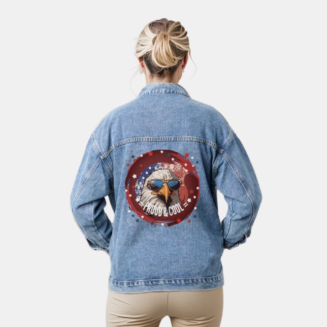Chaqueta Vaquera Eagle Denim Jacket de Guay con español estrella (Modelo)