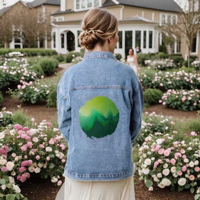 Chaqueta Vaquera Ecos más allá de la cresta (Reverso Boda)