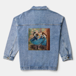 Chaqueta Vaquera Edgar Degas - Bailarinas en azul
