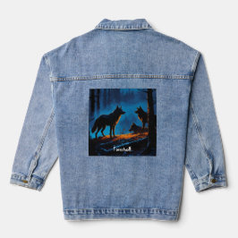 Chaqueta Vaquera Edición de mujeres personalizados Denim Jean Jacke