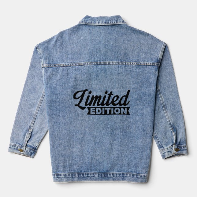 Chaqueta Vaquera Edición Limitada  (Reverso )