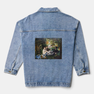 Chaqueta Vaquera Edouard Manet - Almuerzo en la hierba
