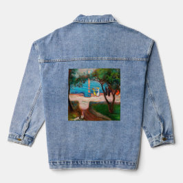 Chaqueta Vaquera Edvard Munch - Baile en la playa