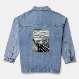 Chaqueta Vaquera Edvard Munch - La litografía de la crema