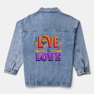 Chaqueta Vaquera El amor es amor