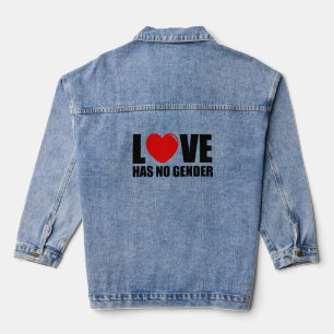Chaqueta Vaquera El amor no tiene género