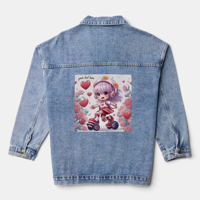 Chaqueta Vaquera el anime de muñecas (Reverso )