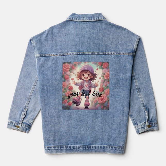 Chaqueta Vaquera el anime de muñecas (Reverso )