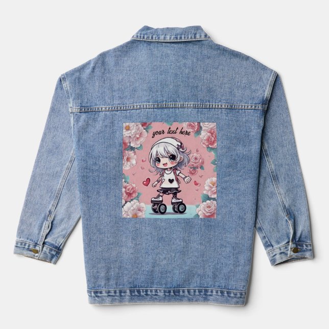 Chaqueta Vaquera el anime de muñecas (Reverso )