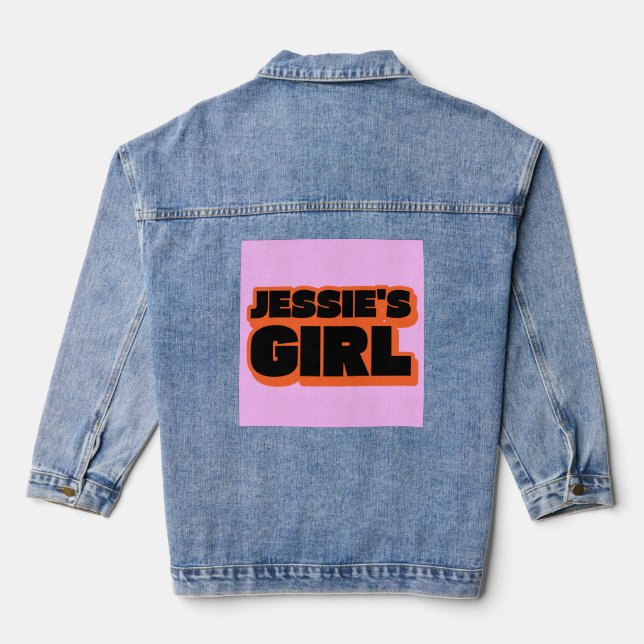 CHAQUETA VAQUERA EL CHICA DE JESSIE, DENIM JACKET (Reverso )