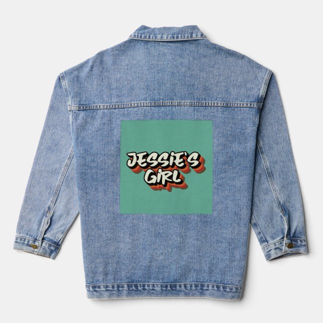 CHAQUETA VAQUERA EL CHICA DE JESSIE, DENIM JACKET (Reverso )