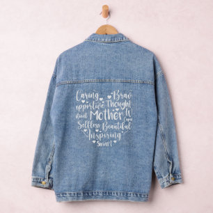 Chaqueta Vaquera El corazón de mamá