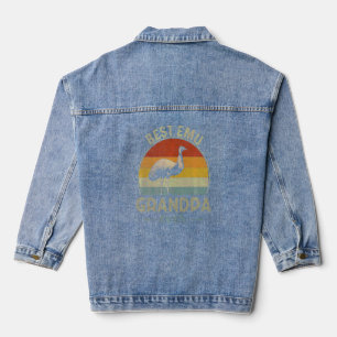 Chaqueta Vaquera El mejor abuelo de la Umu jamás retro padre gráfic