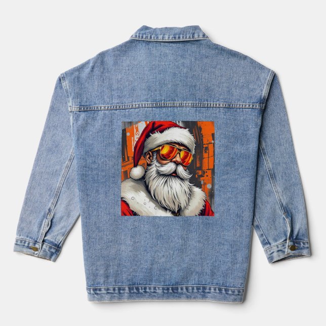Chaqueta Vaquera El moderno Santa Claus Denim Jacket (Reverso )