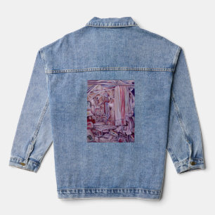 Chaqueta Vaquera Él puede hacer una sala de estar conmigo