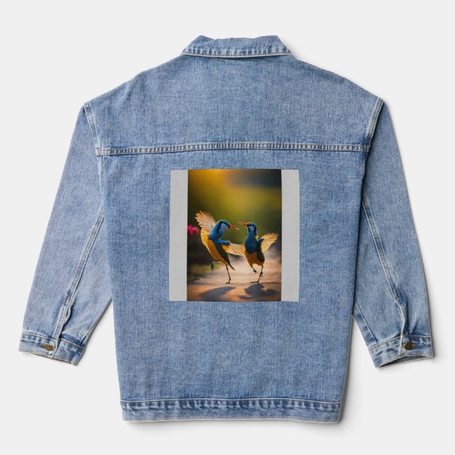 Chaqueta Vaquera El vals de Feathered (Reverso )