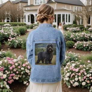 Chaqueta Vaquera "Elegancia chismosa: El perro pastor de Bergamasco