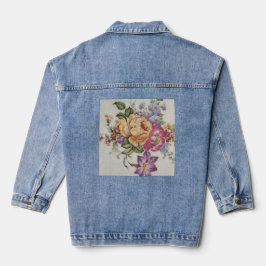 Chaqueta Vaquera Elegancia: Jean Jacket de inspiración porcelana