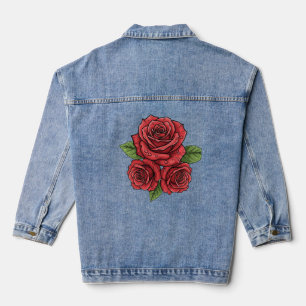 Chaqueta Vaquera Elegante diseño Rosa