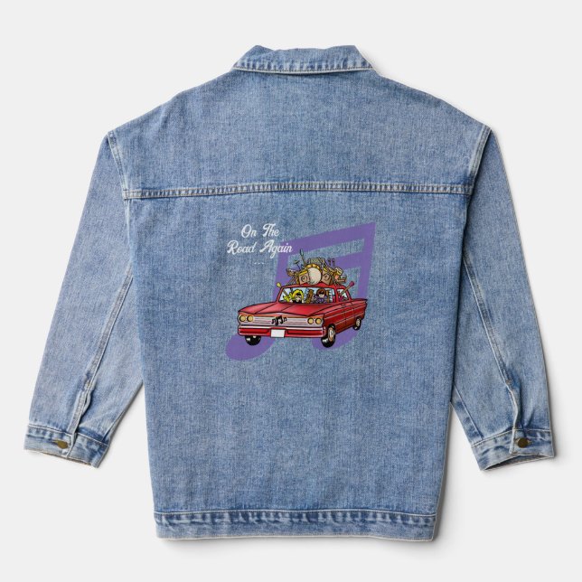 Chaqueta Vaquera En el camino de nuevo Denim Jacket (Reverso )