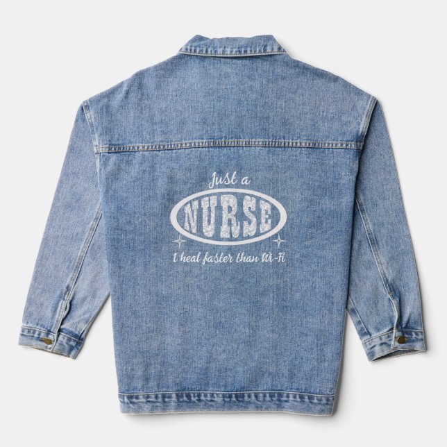 Chaqueta Vaquera Enfermera (Reverso )