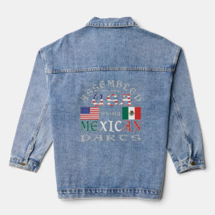 Chaqueta Vaquera Ensamblado en EE. UU. con piezas mexicanas
