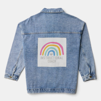 Chaqueta Vaquera Entrenador instructivo: Arcoiris de aprendizaje