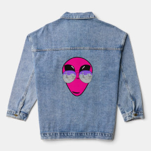Chaqueta Vaquera Epic Shades Alien Head Guay Pink Art