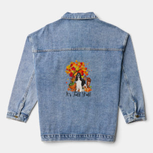 Chaqueta Vaquera Es Fall Y'all Springer Spaniel Dog Halloween Tha